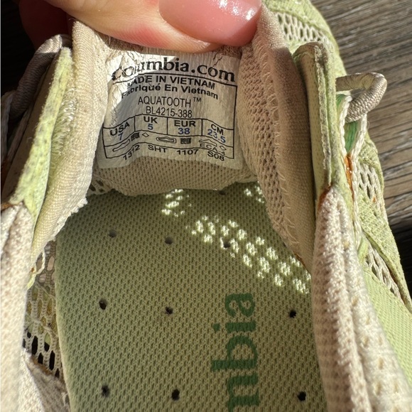 Columbia Sage Green Aquatooth Athletic Shoes - Picture 7 of 7